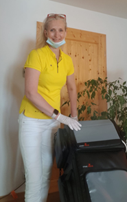 Carmen Kaumeyer, zertifizierte Fußpflegerin